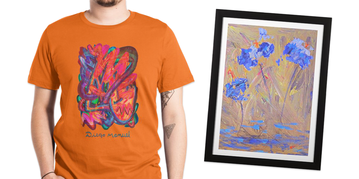 Artist Shops designs inspired by Neo-Expressionism