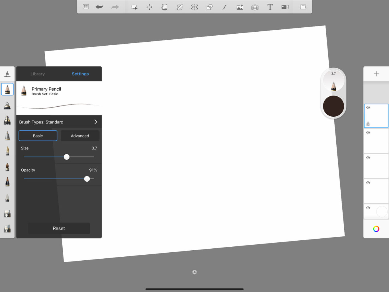 Autodesk Sketchbook Screenshot