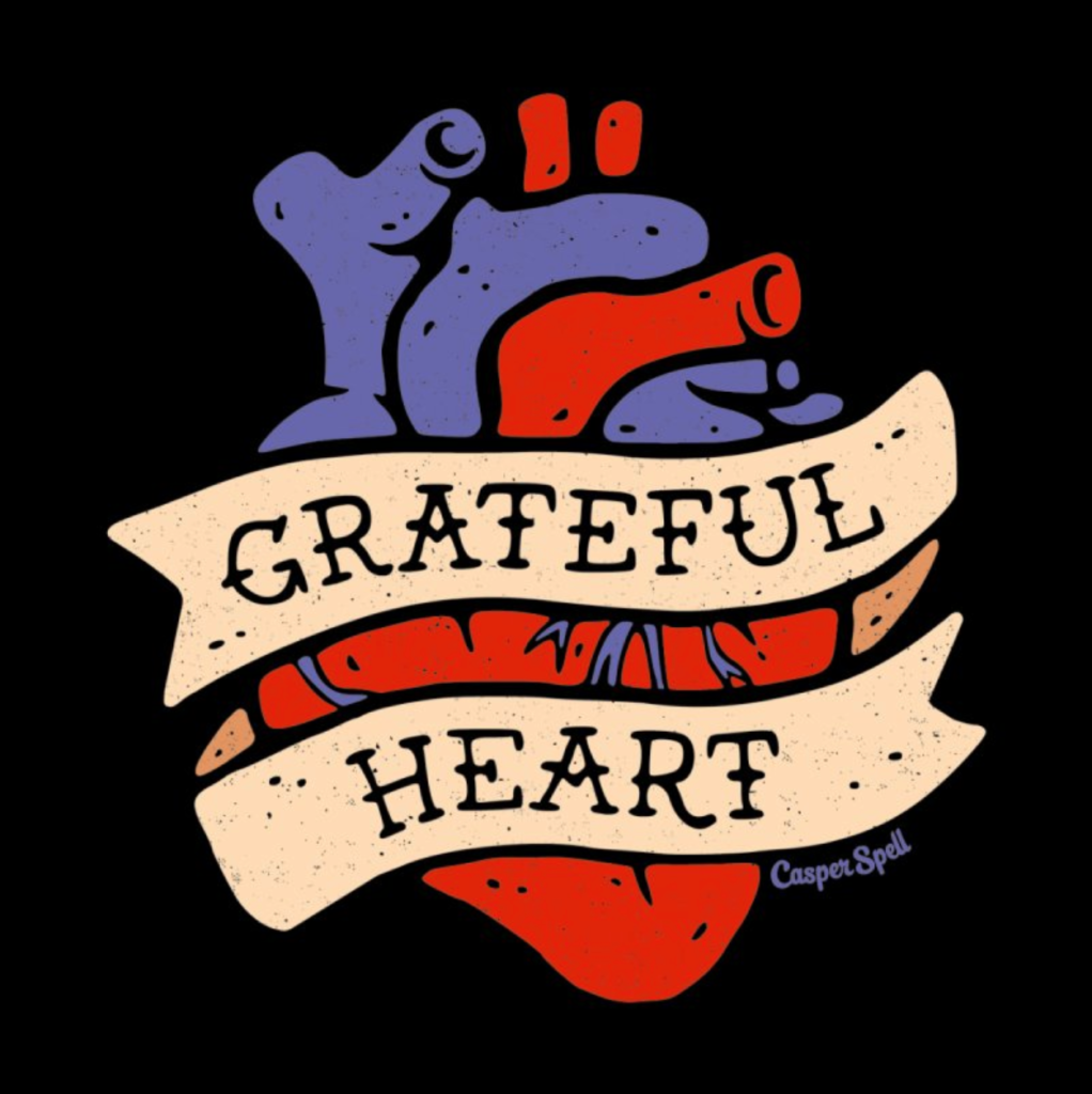 "Grateful Heart" by Casper Spell