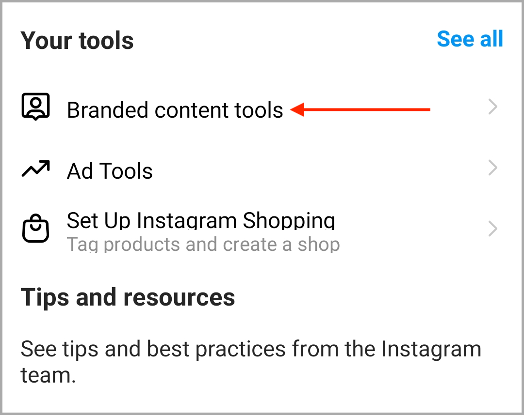 Branded Content Tools