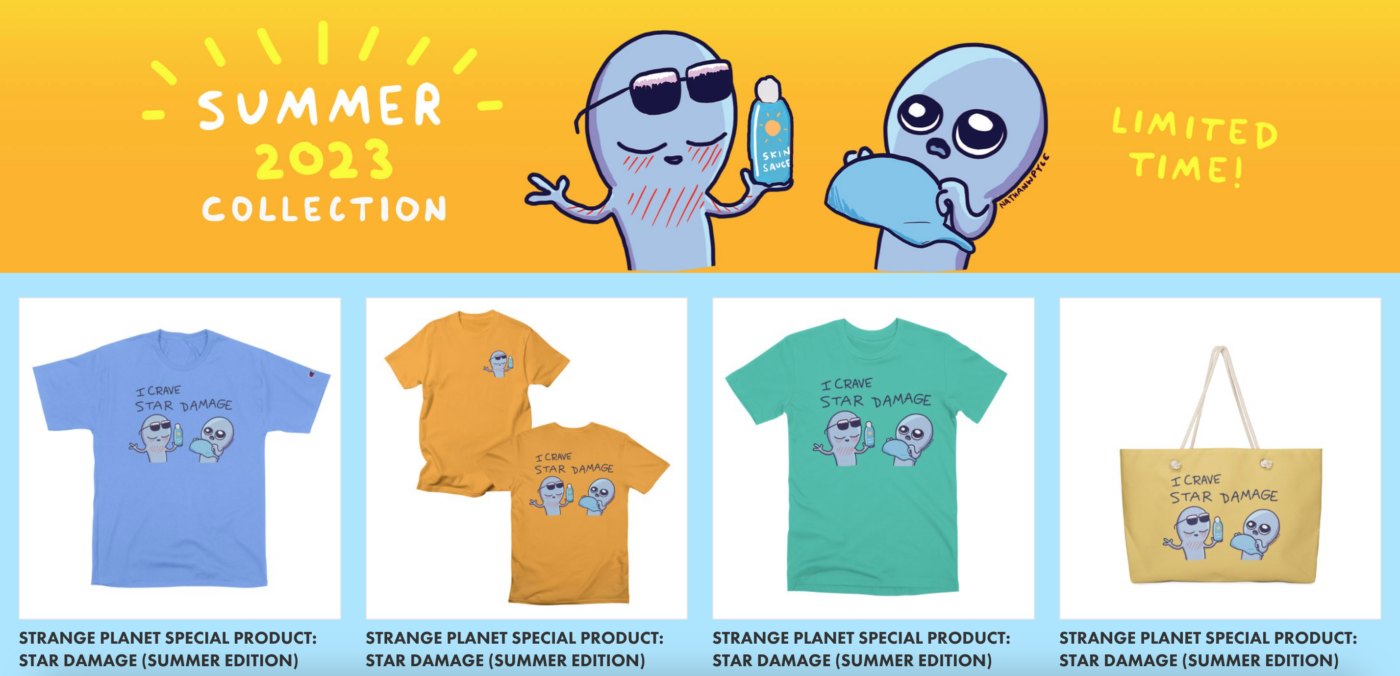 Nathan W. Pyle's Summer 2023 Collection
