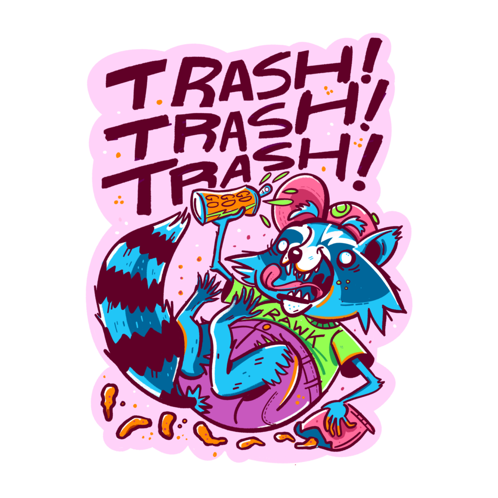 “Trash Trash Trash!” by Alan Defibaugh