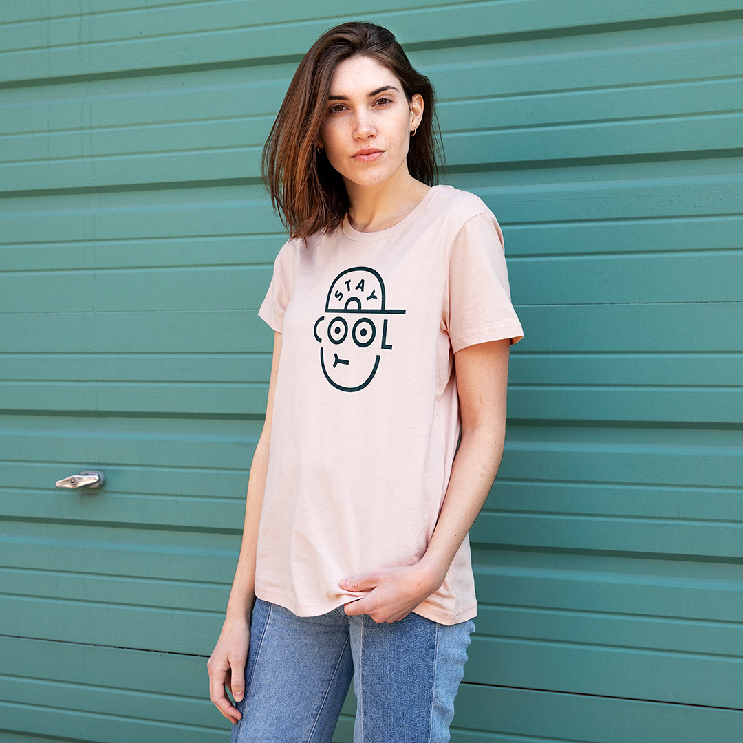 “Stay Cool” Women’s Premium T-Shirt by Jaco Haasbroek