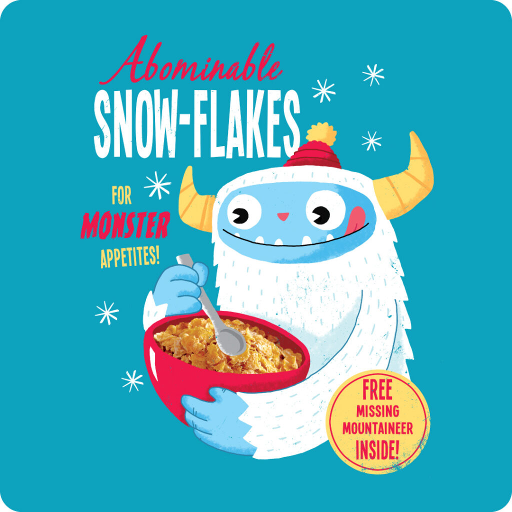 “Abominable Snow-Flakes” by DinoMike